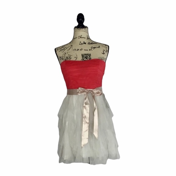 Teeze Me Dresses & Skirts - {TeezeMe} strapless midi  dress NWT